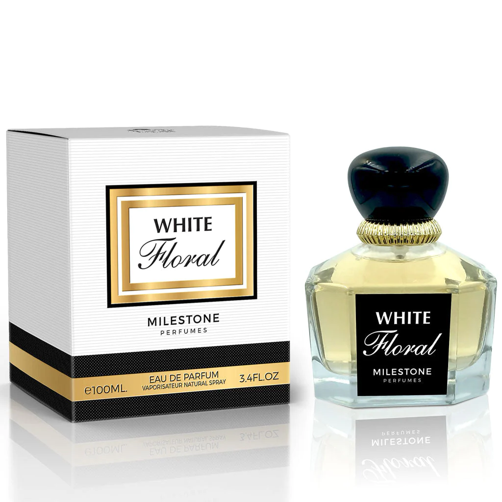 White Floral by Milestone